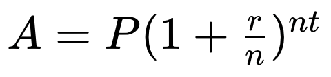Formule des intérêts composés